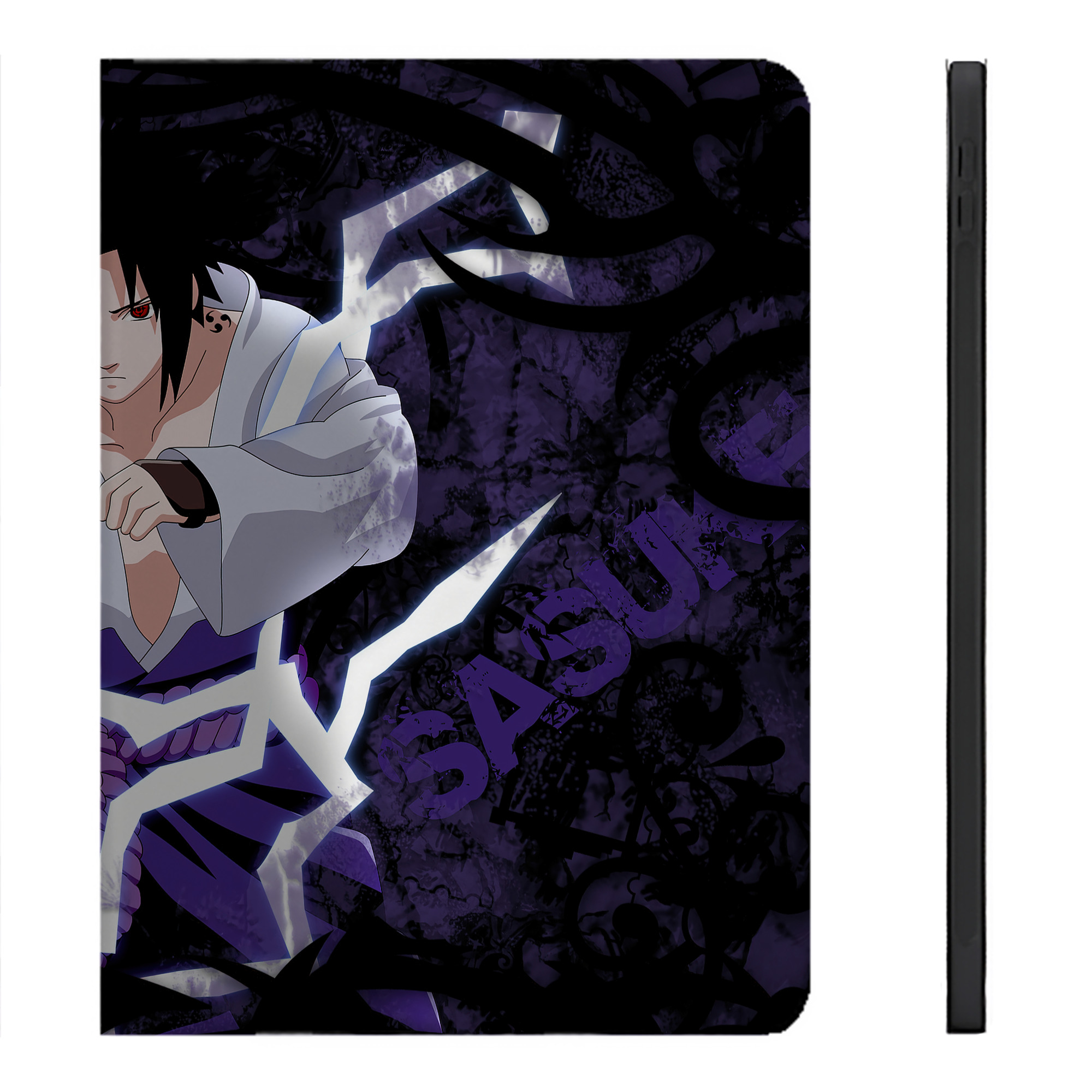 （画像用） NARUTO -ナルト- NARUTO -ナルト- 疾風伝 IPadケース ペンホルダー付き ブックスタイルデザイン
